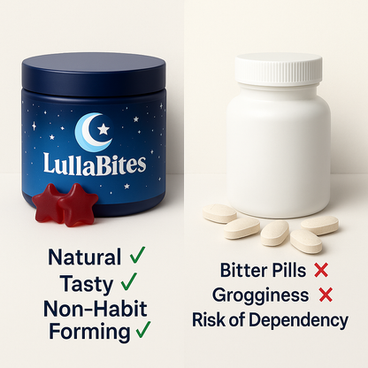 Lullabites™️ Viral Natural Viral Sleep Gummies (Buy 1 Get 1 Free)